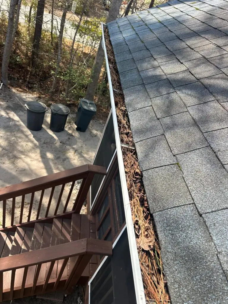 Clog-free gutter guard system installed by Gutter Masters Pro