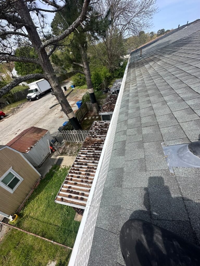 Professional gutter replacement improving home foundation protection