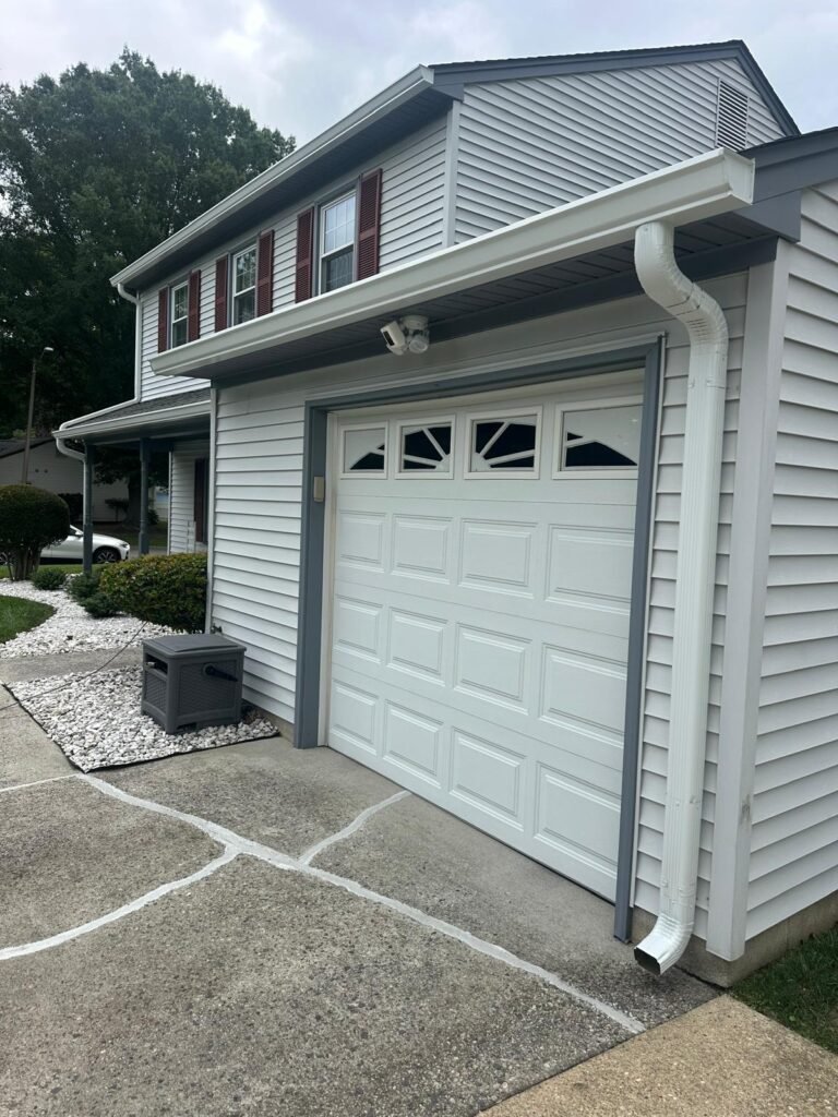 Seamless gutter installation with secure fittings for long-lasting roof drainage