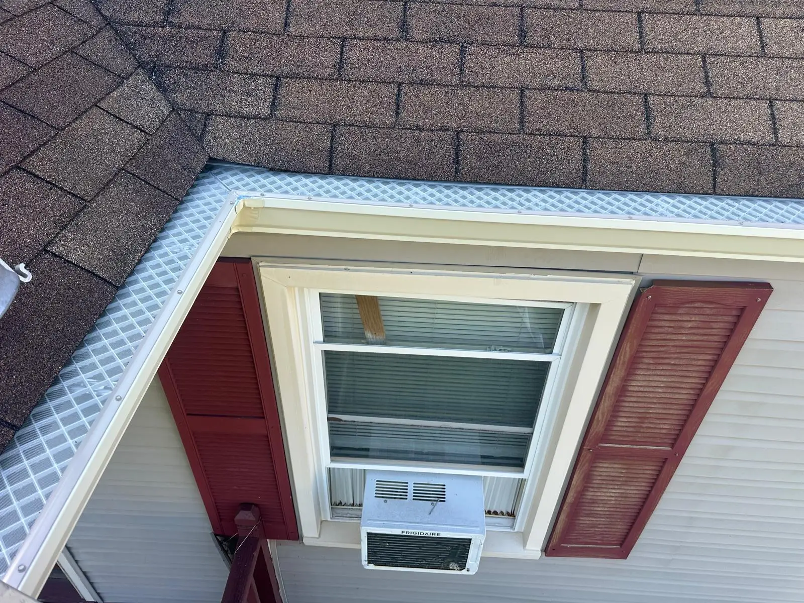 Installing heavy-duty mesh gutter filters in Suffolk to handle large debris from surrounding trees.