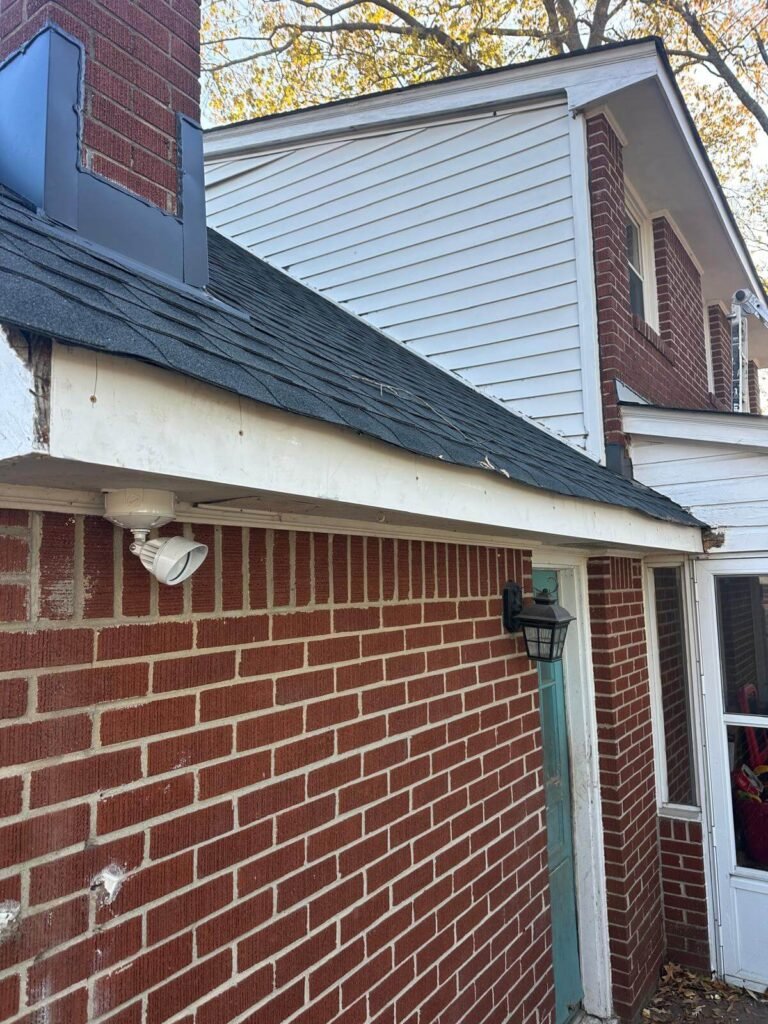 Fascia repair and fascia wrap installation before new seamless gutters in Chesapeake VA