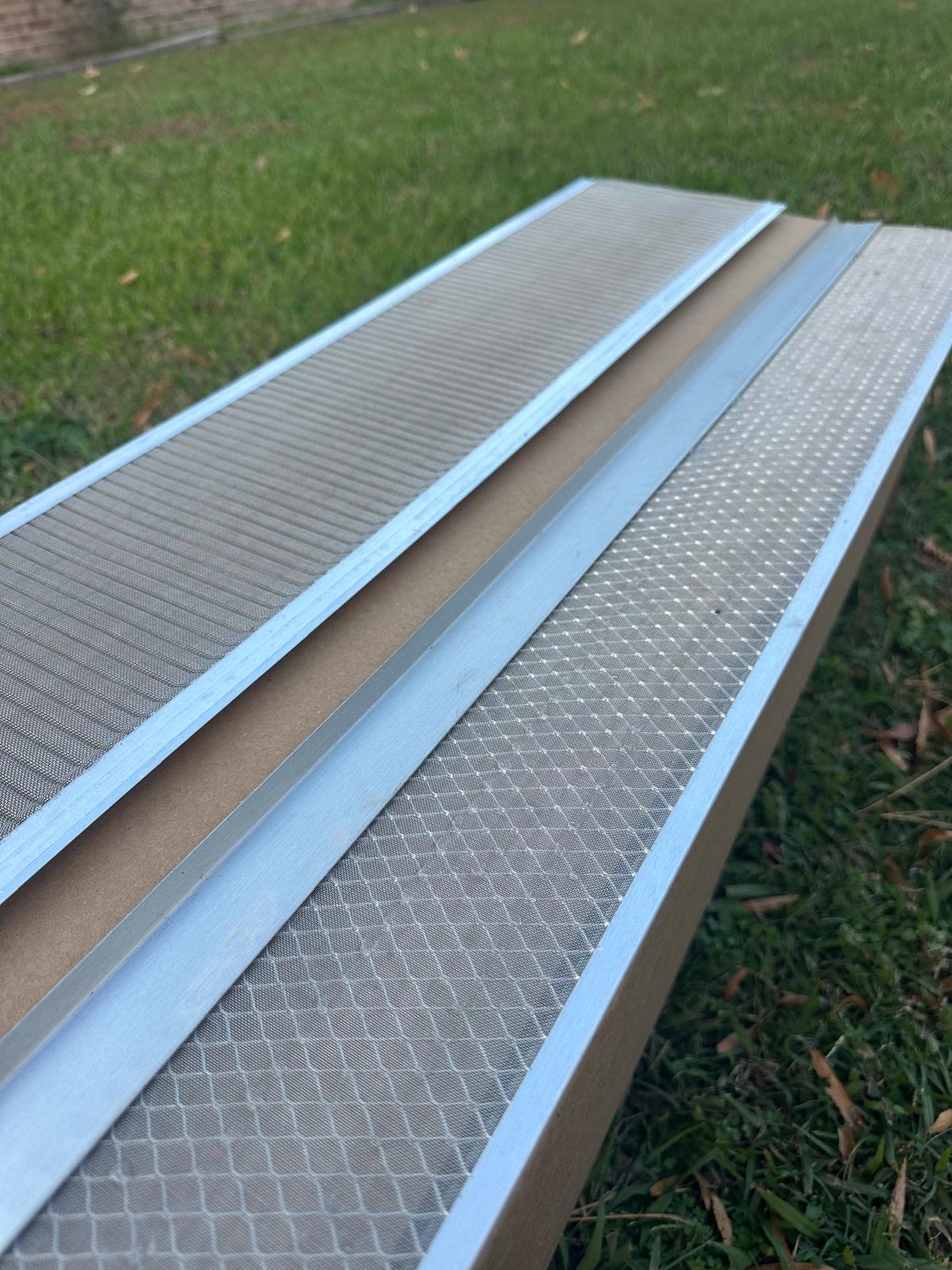 Micro-mesh vs screen gutter guard comparison Virginia Beach