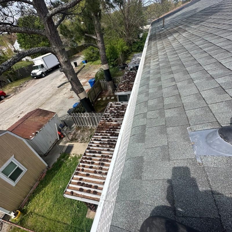 Professional gutter replacement improving home foundation protection
